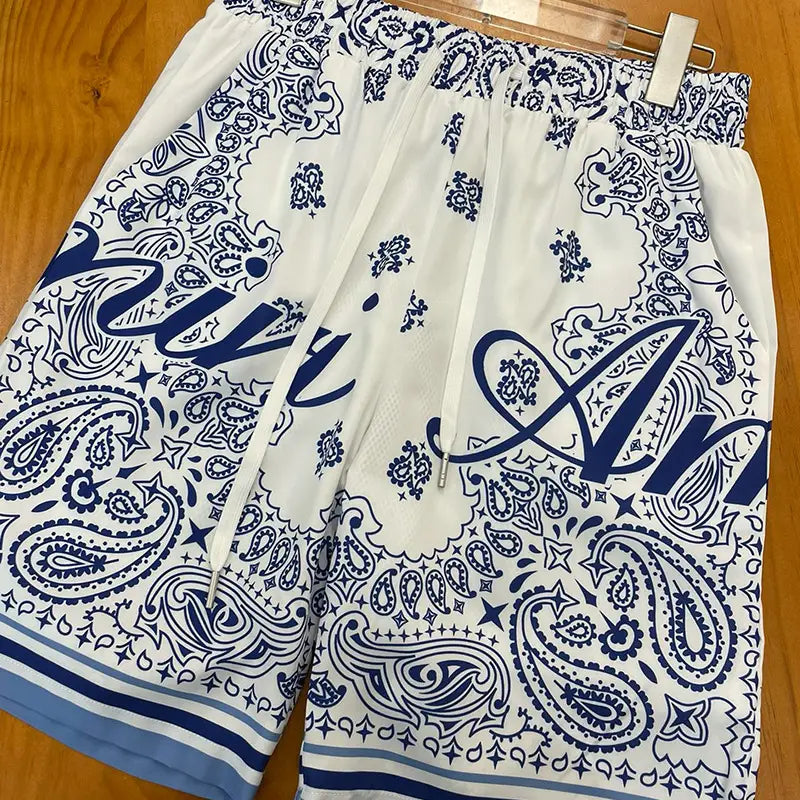 Men’s Fashion Casual Beach Shirt Shorts Suit