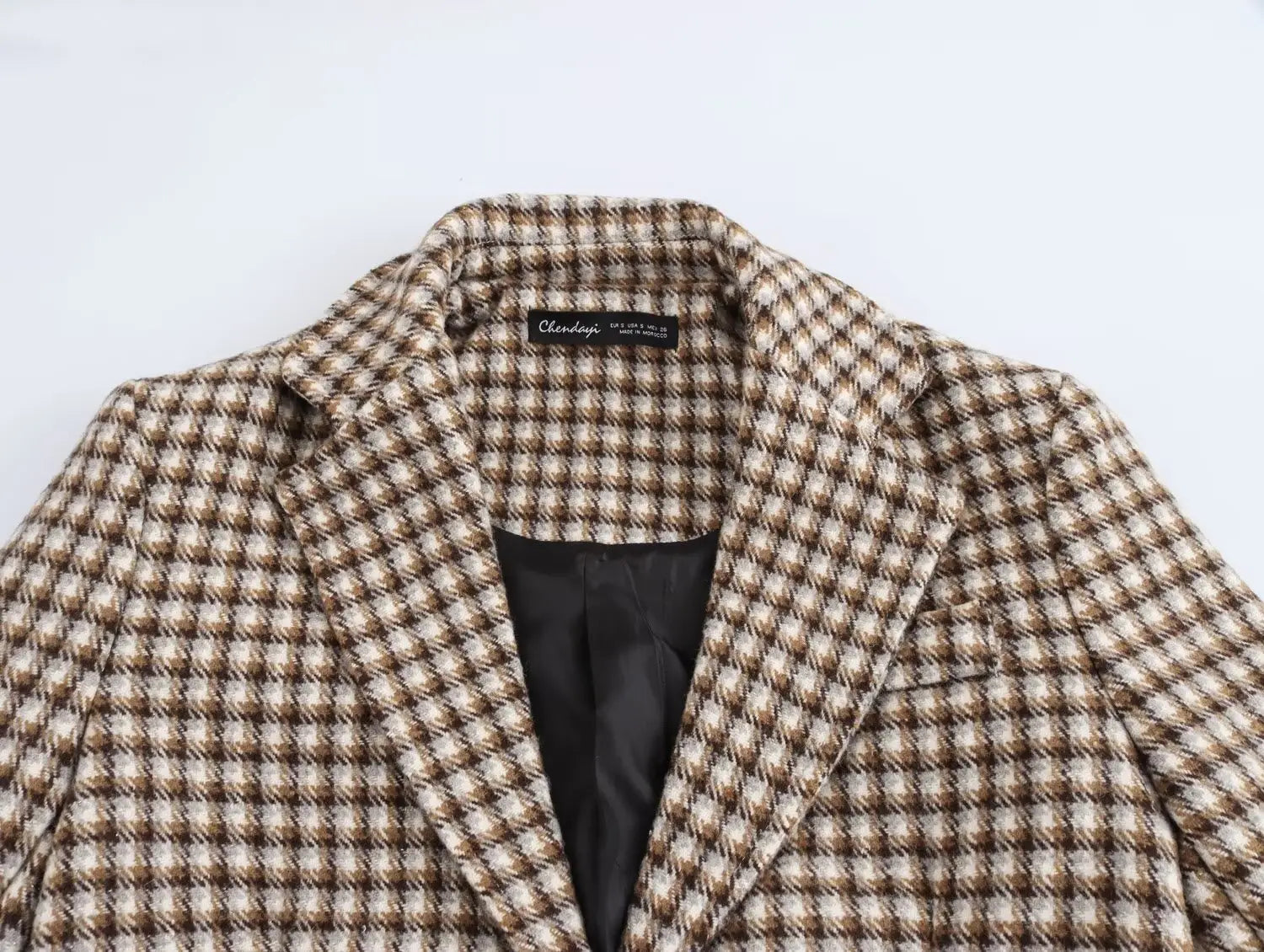 Women’s Fashion Single-breasted Overcoat Coat