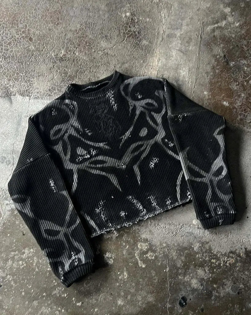 Ripped Street Tide European And American Men’s And Women’s Sweaters