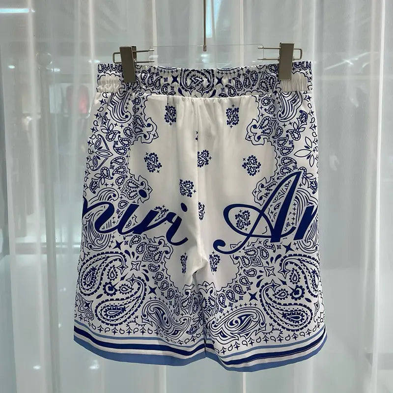 Men’s Fashion Casual Beach Shirt Shorts Suit