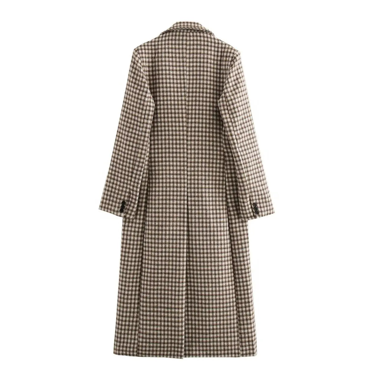 Women’s Fashion Single-breasted Overcoat Coat