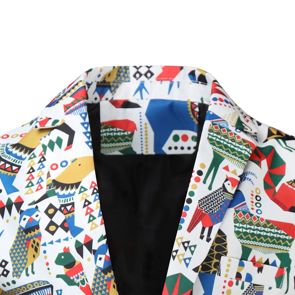 Digital New Print Leisure Suits For Men Two-piece Set