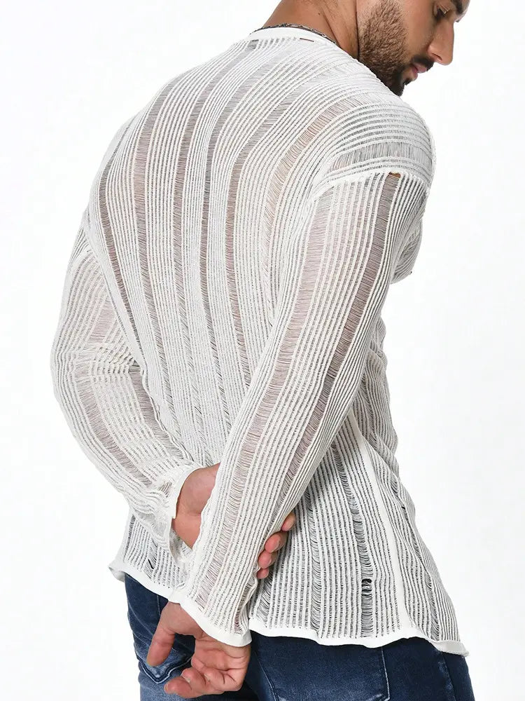Long Sleeve Loose All-matching Sweater Men’s