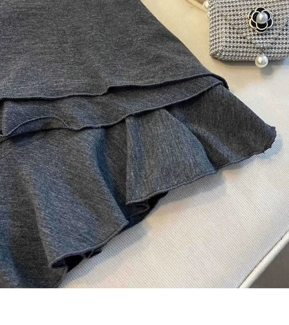 Women’s Versatile Design Irregular Ribbon Skirt