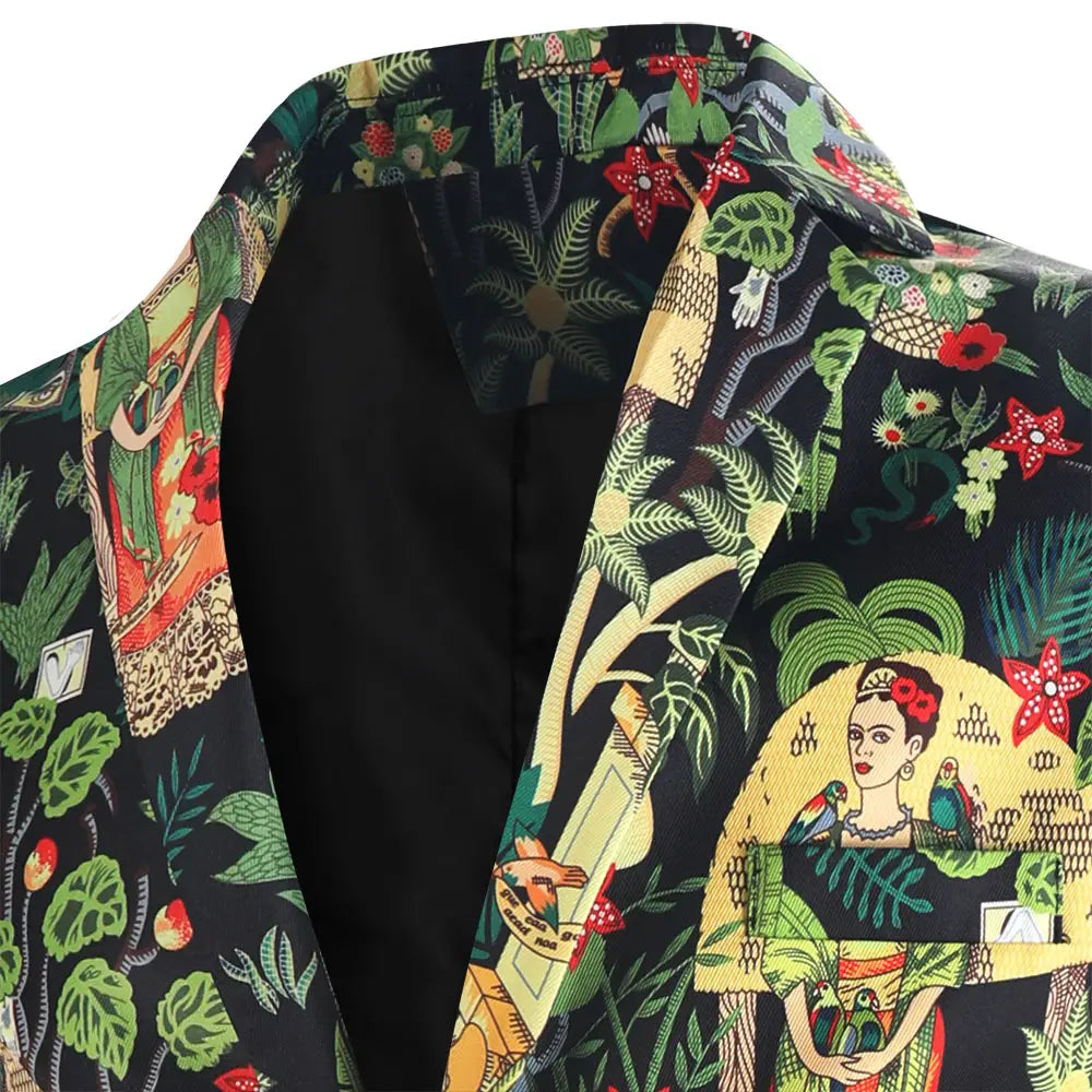 Digital New Print Leisure Suits For Men Two-piece Set