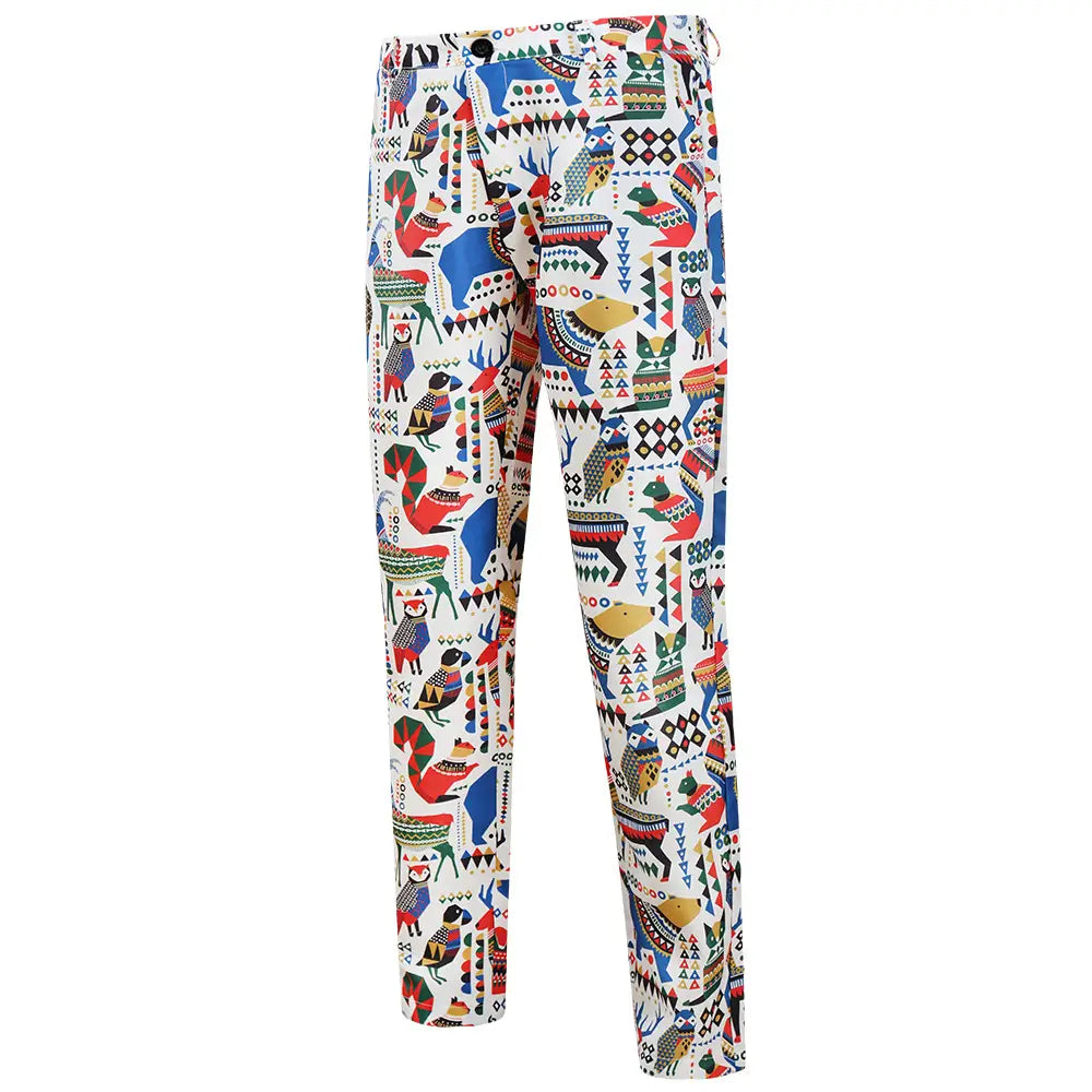 Digital New Print Leisure Suits For Men Two-piece Set