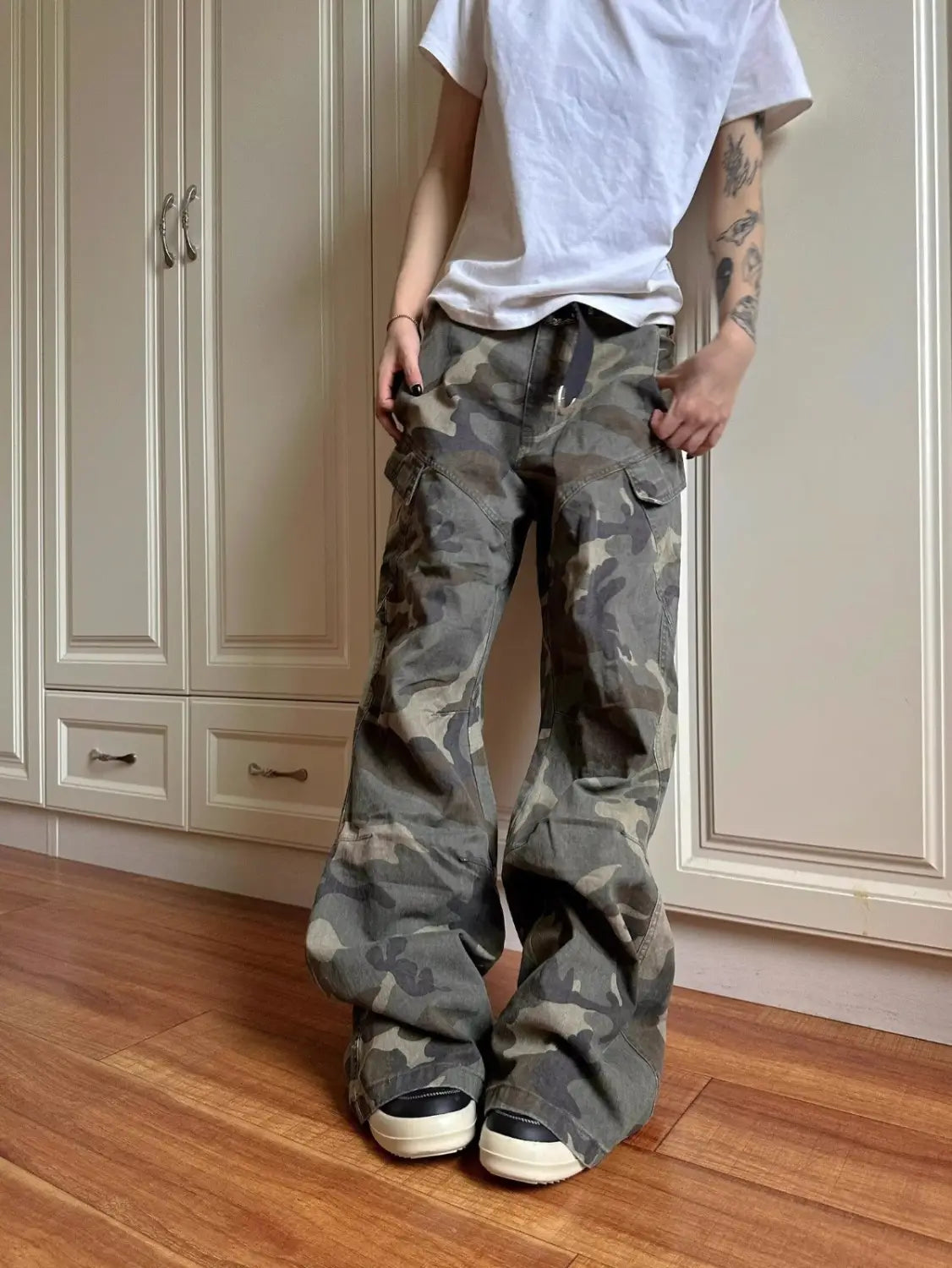 Street Niche Profile Loose Casual Pants