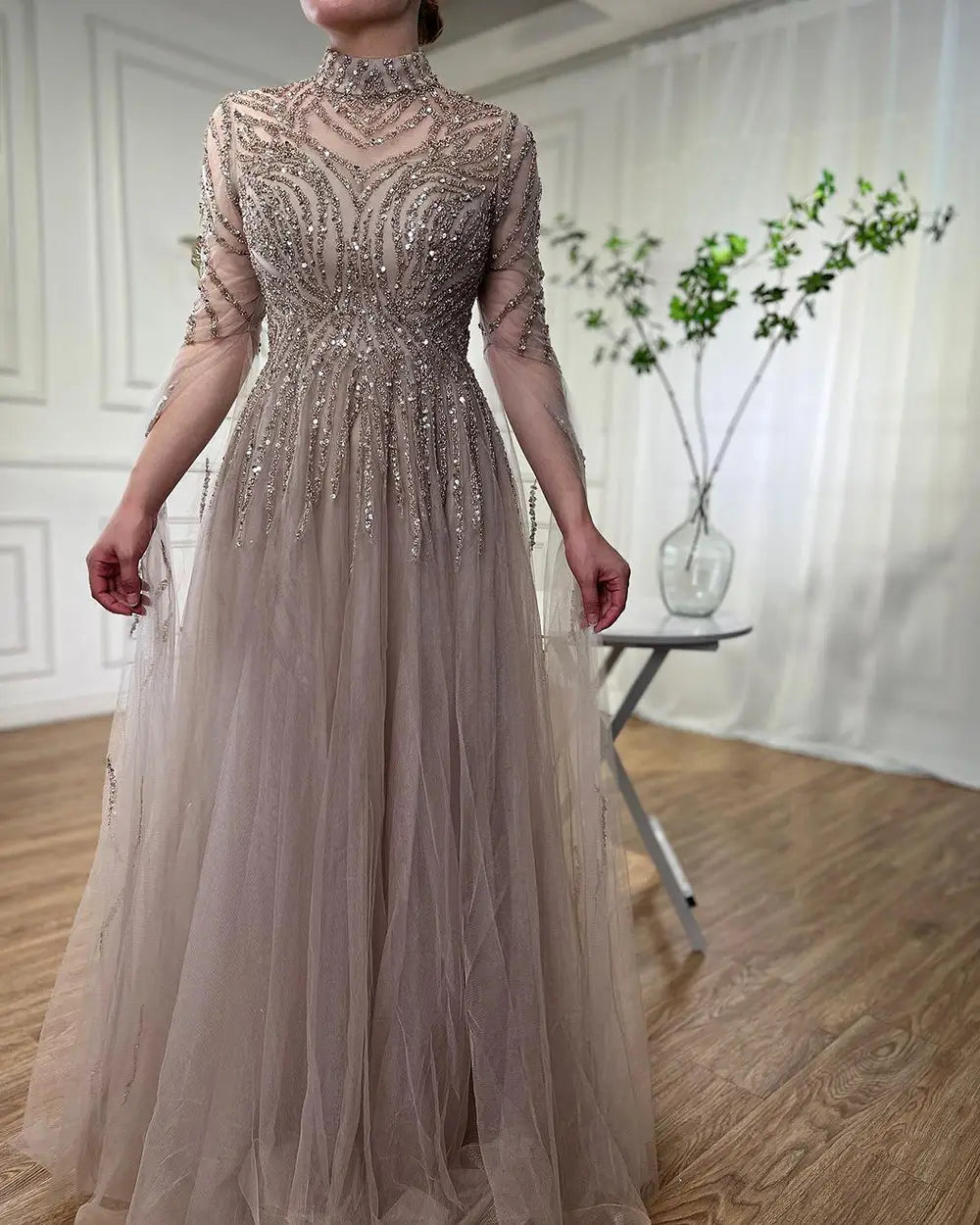 Niche Temperament Elegant Slimming Art Exam Dress