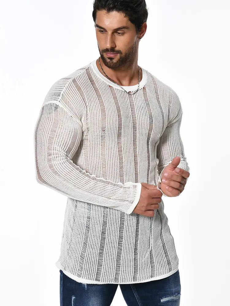 Long Sleeve Loose All-matching Sweater Men’s