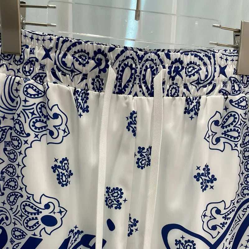 Men’s Fashion Casual Beach Shirt Shorts Suit