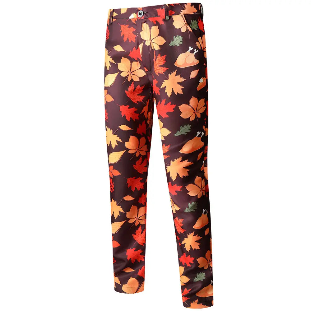 Digital New Print Leisure Suits For Men Two-piece Set