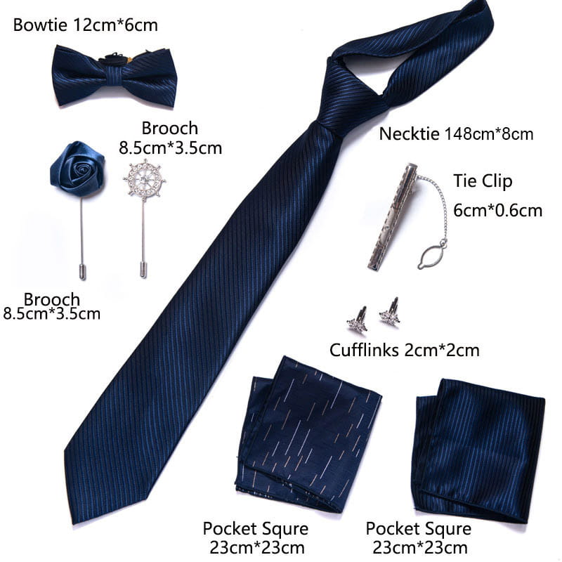 Tie 8-piece Set Formal Suit Men