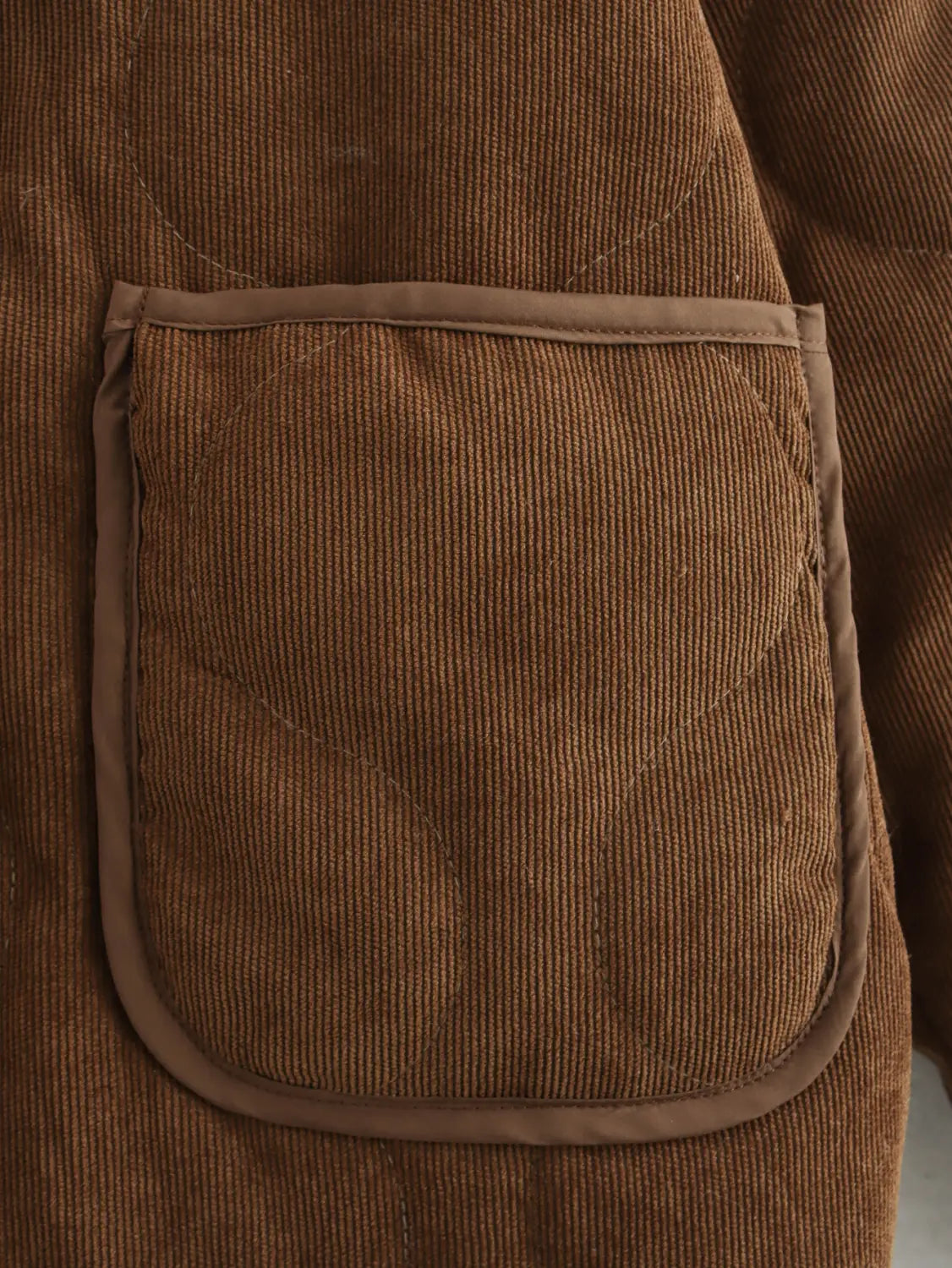 New Solid Color Bowknot Cotton-padded Coat