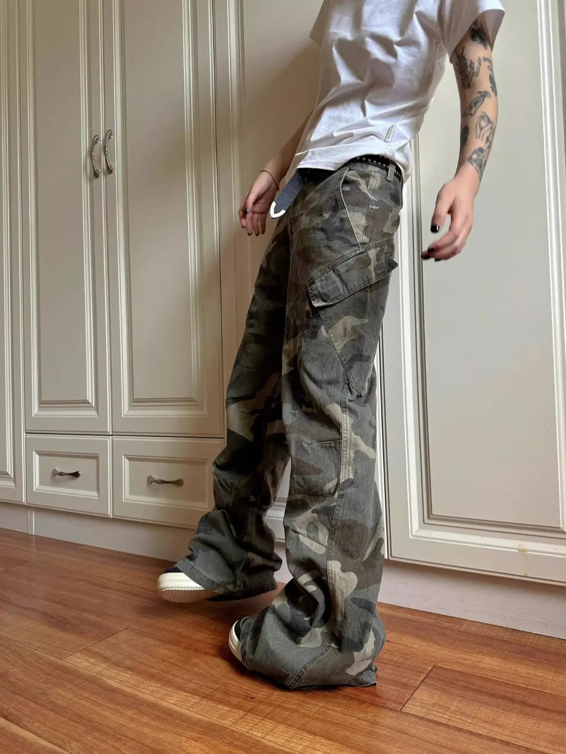 Street Niche Profile Loose Casual Pants