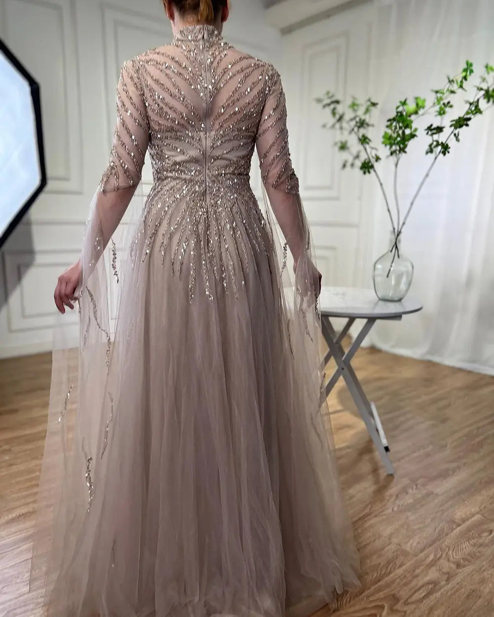 Niche Temperament Elegant Slimming Art Exam Dress