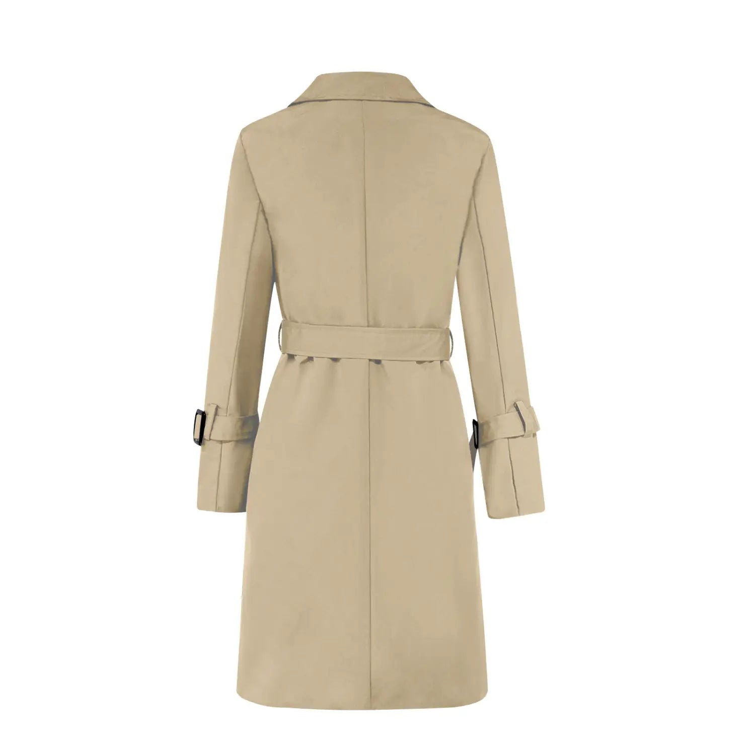 Women’s Double-row Slim Fit Coat Overcoat