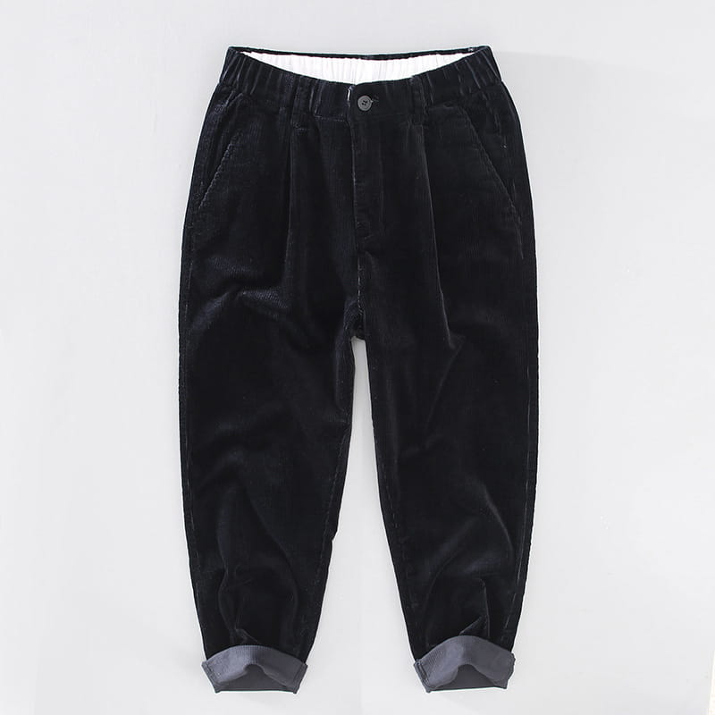 Fashion New Corduroy Loose Casual Pants Men