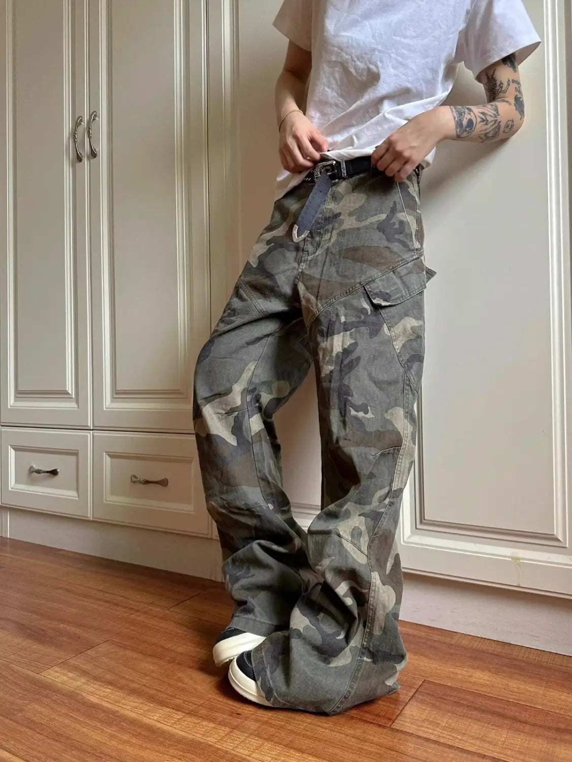 Street Niche Profile Loose Casual Pants