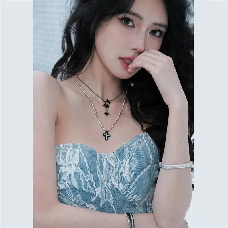 Street Fashion Sexy Tube Top Cropped Vest