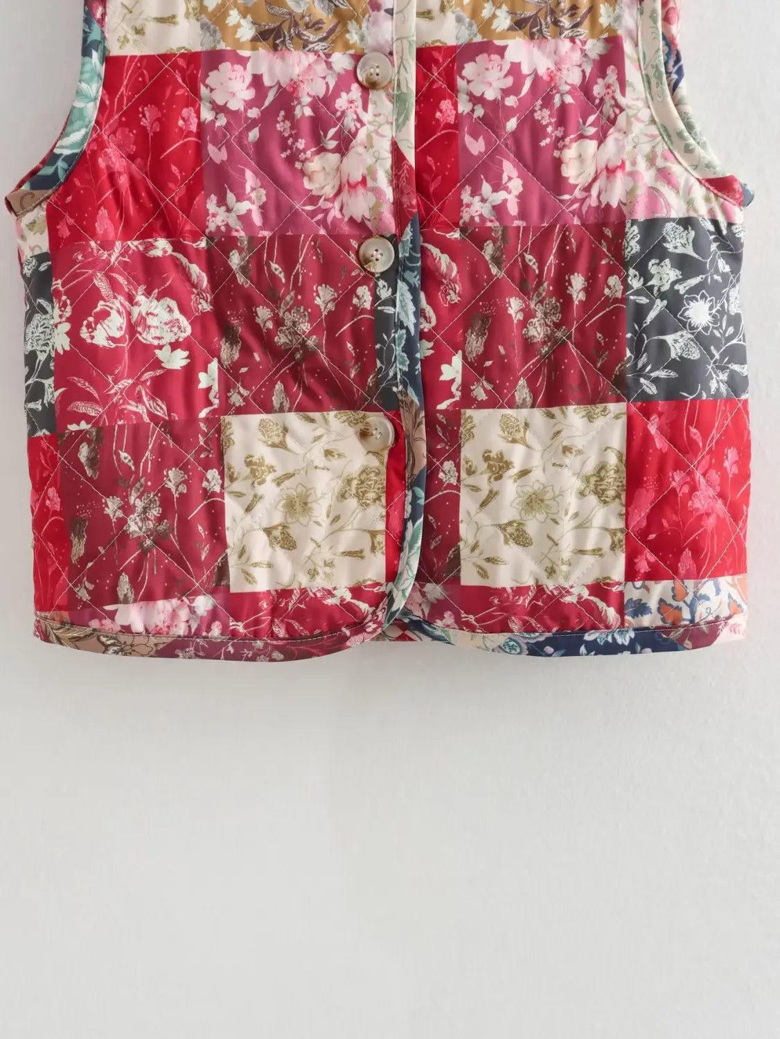 Loose Casual Print Women’s Vest