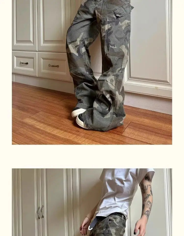 Street Niche Profile Loose Casual Pants