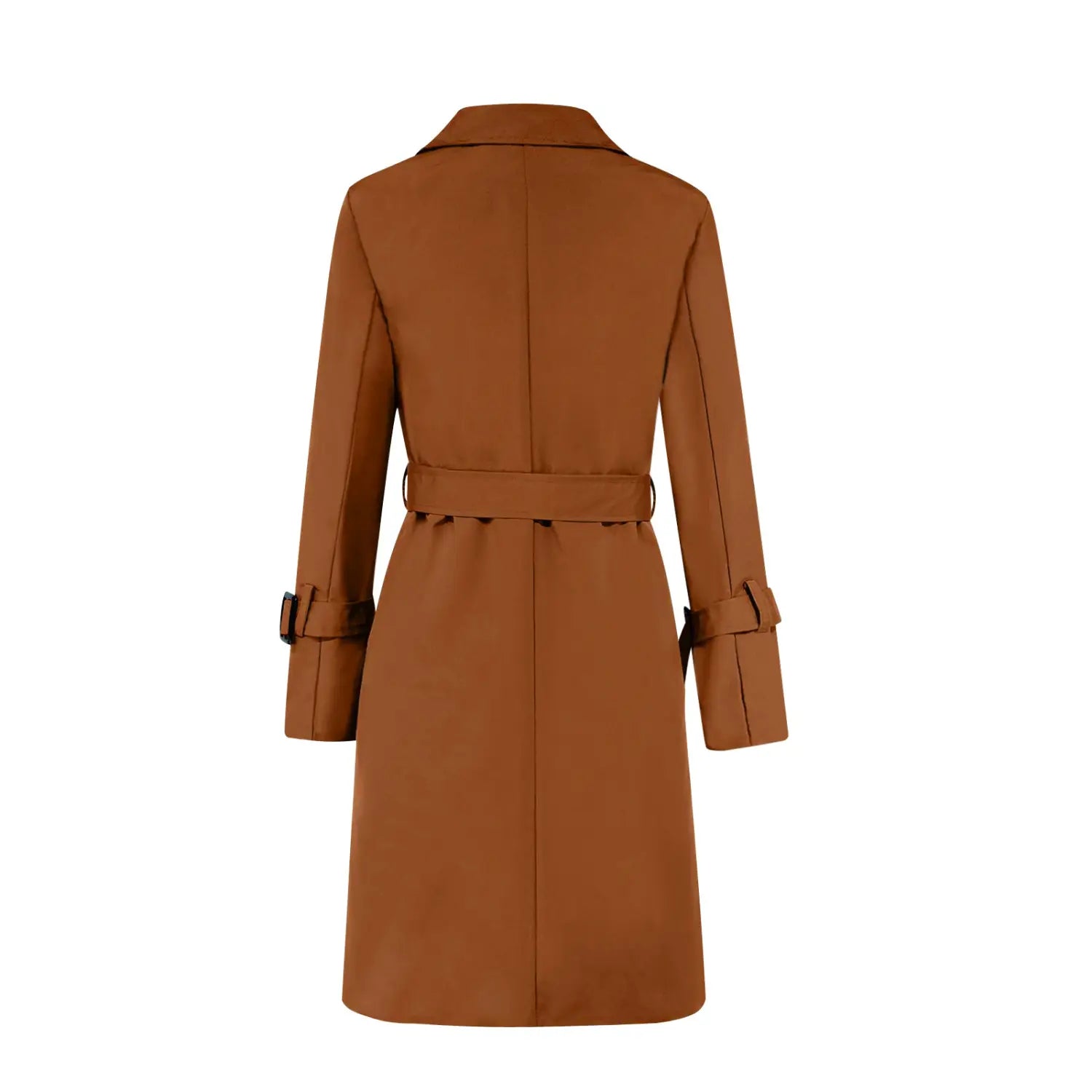 Women’s Double-row Slim Fit Coat Overcoat