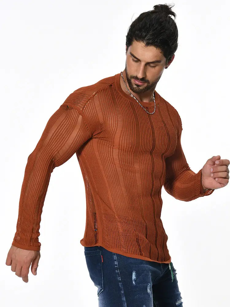 Long Sleeve Loose All-matching Sweater Men’s