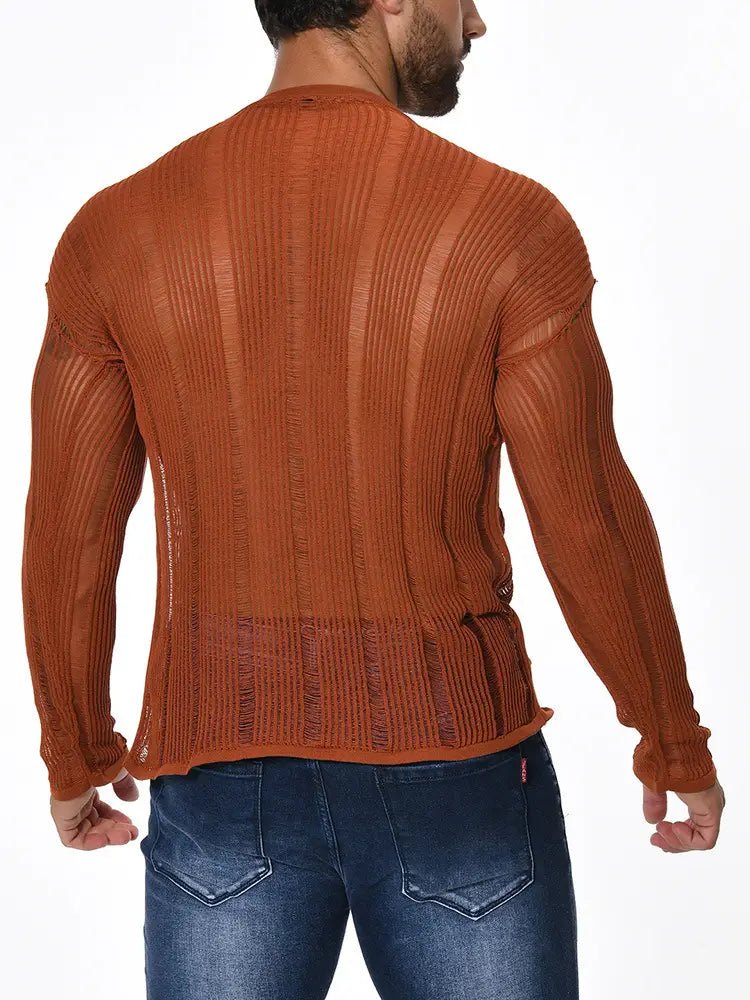 Long Sleeve Loose All-matching Sweater Men’s