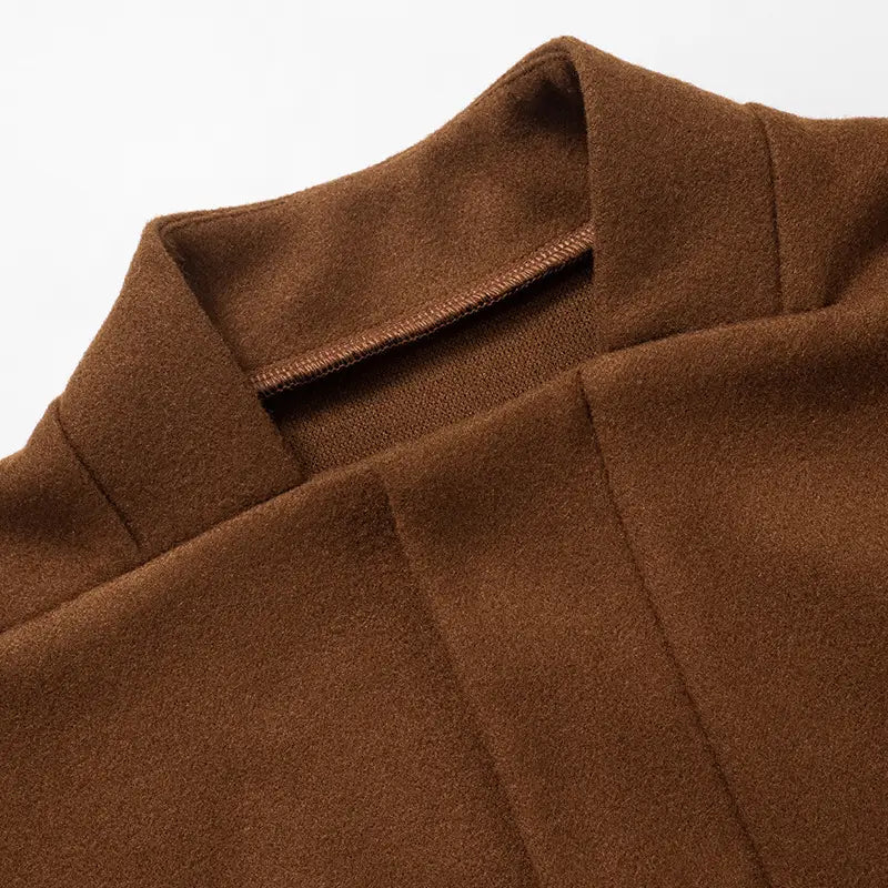 Autumn And Winter New Contrast Color Stand-up Collar Zipper Cardigan Outerwear