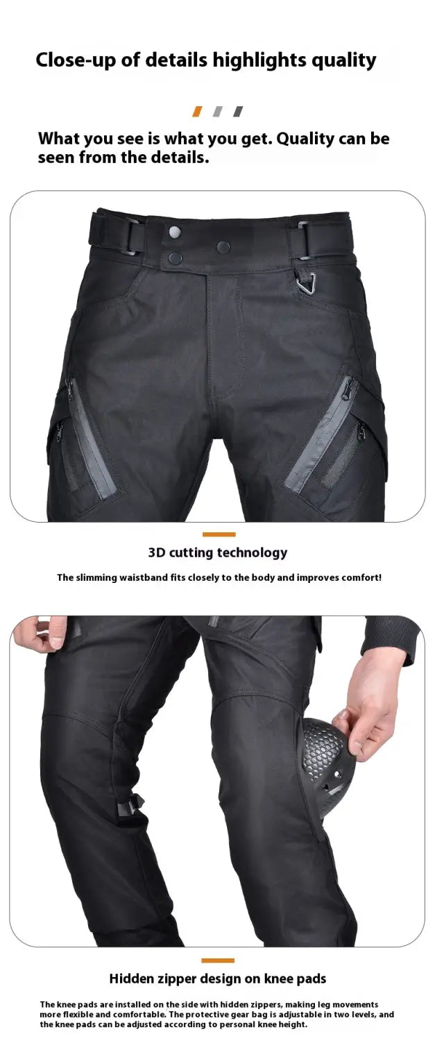 VOLERO Motorcycle Drop-resistant Cycling Pants