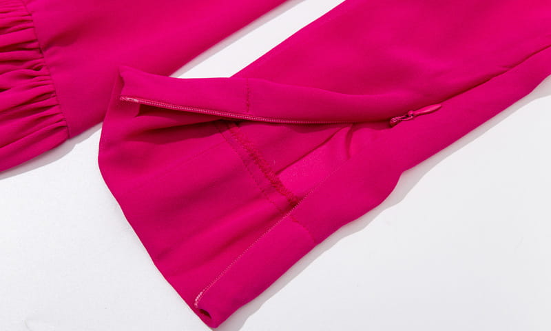 Long Sleeve Dress With Belt For Women