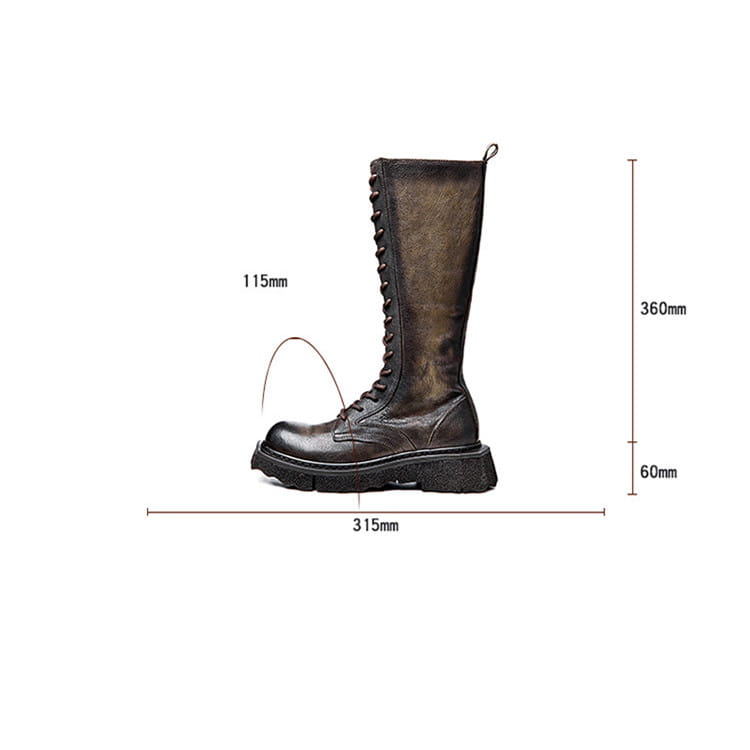 Men’s Fashion Vintage Leather Martin Boots