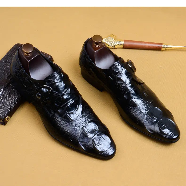 Men’s Business Suit Leather Shoes