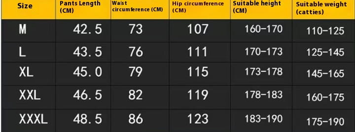 Men’s Sports Quick-drying Cropped Shorts Casual Basketball Running