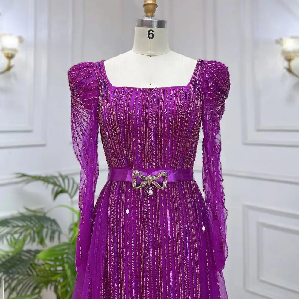 Rose Red Host Performance Evening Dress