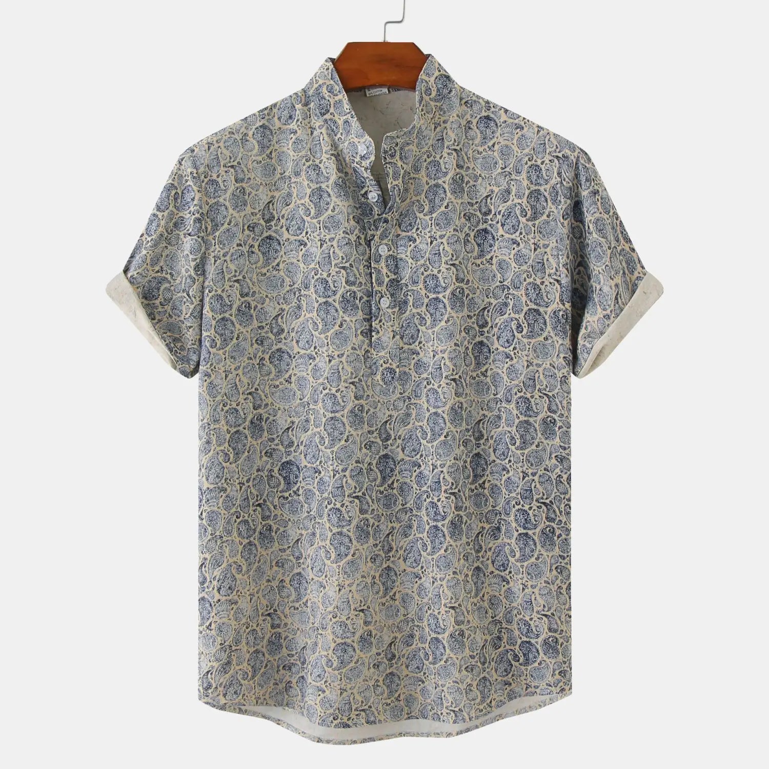 Men’s Bamboo And Linen Shirt