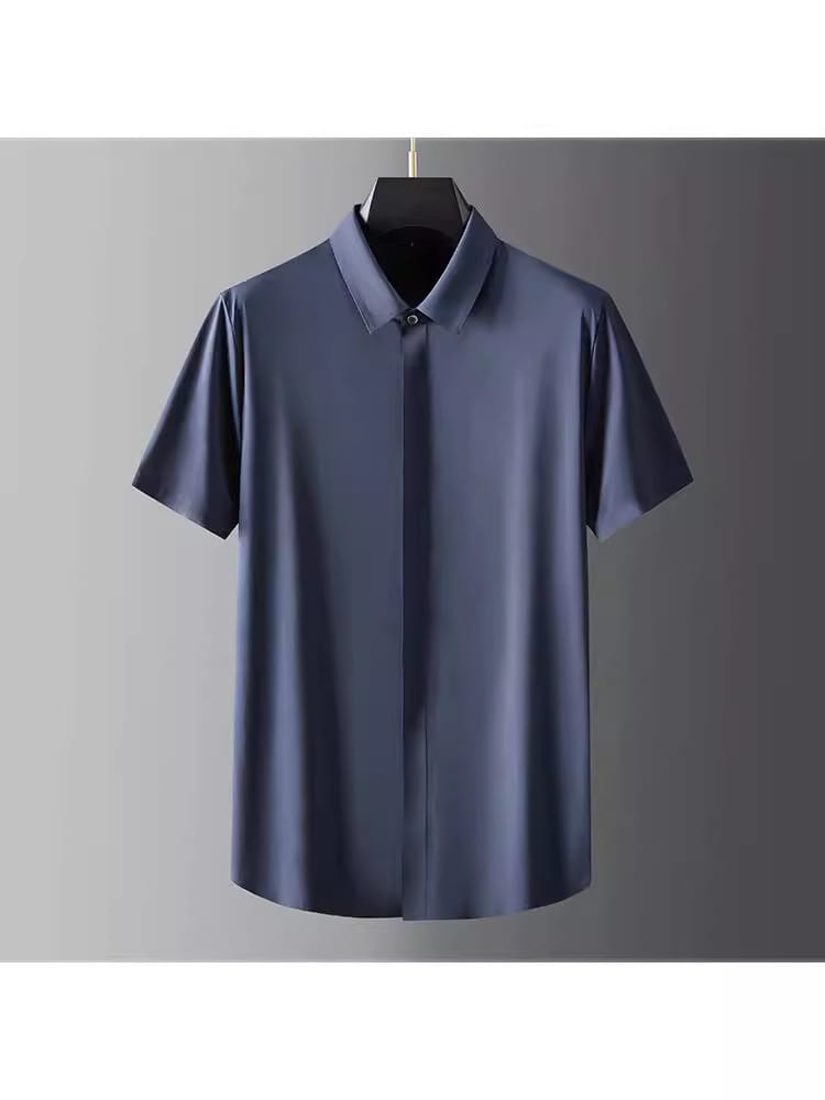Fashion Business Men’s Short-sleeve Shirt Suit