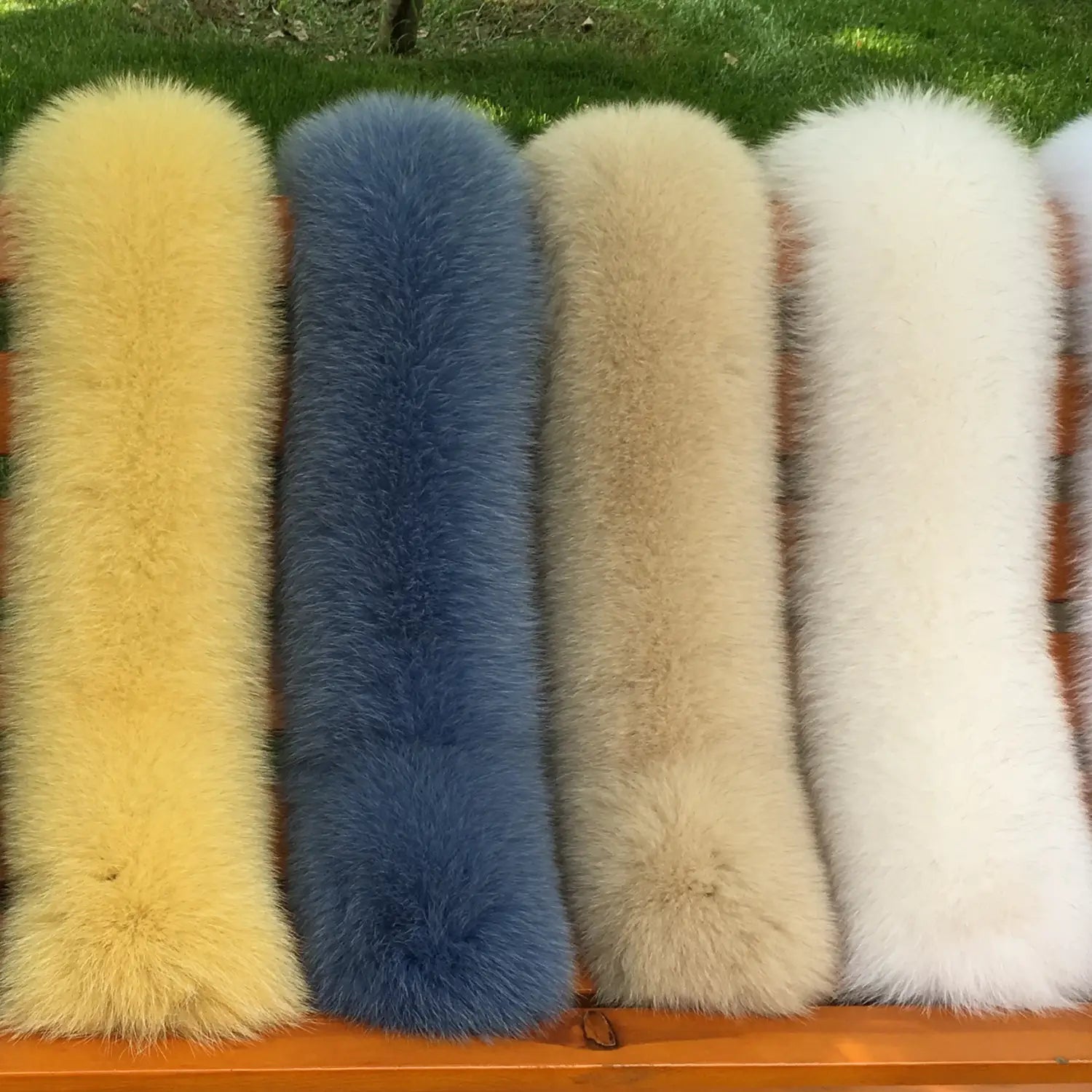 Collar Real Fur Men And Women Autumn And Winter Scarf Neck