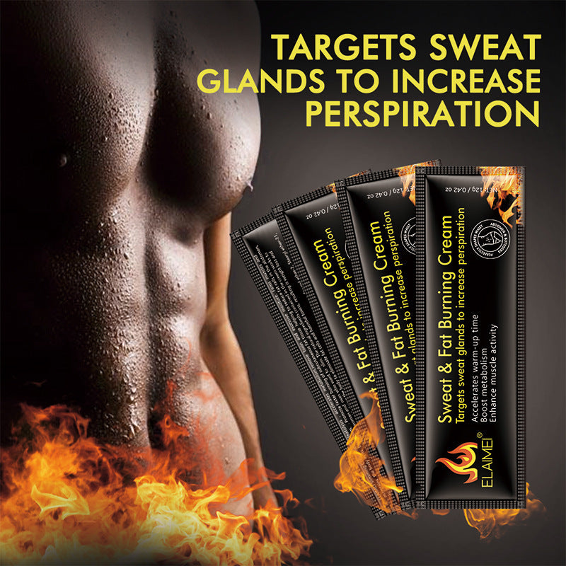 Heat Cream Tightens The Waistcoat Of Abdominal Muscles - Black