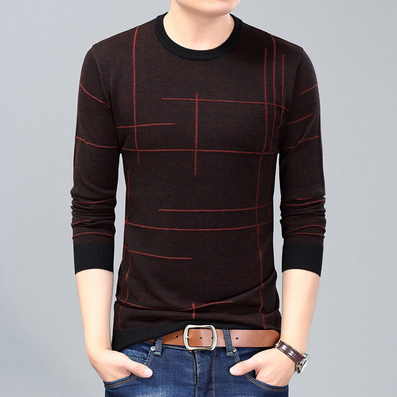 Men’s youth hooded round neck long sleeve t-shirt