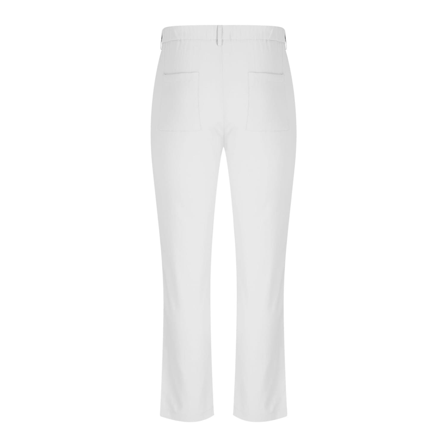 Men’s Casual Cotton Linen Pants Pleated Elastic Waist Pants