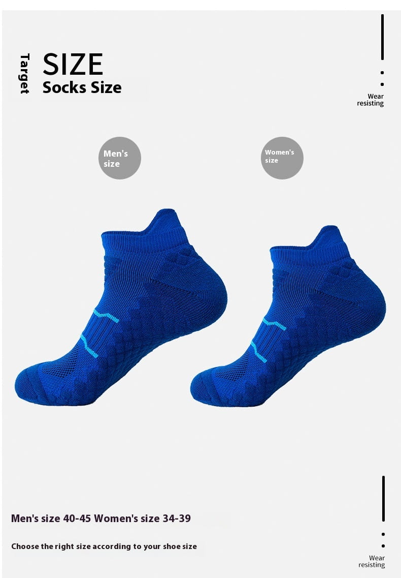 Outdoor Towel Bottom Couple Professional Socks For Running