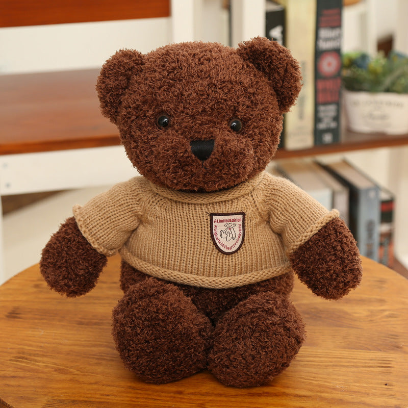 Teddy bear hug bear plush toy bear cub - Brown / 50cm