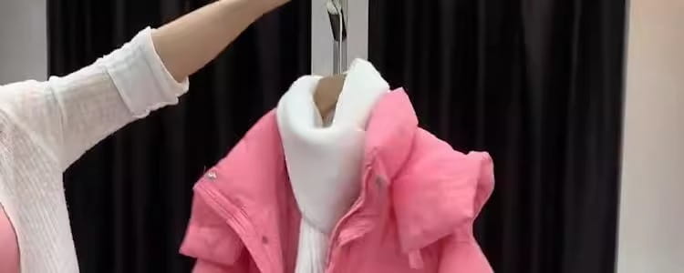 Women’s Cotton-padded Mid-length Thickened Hooded Jacket