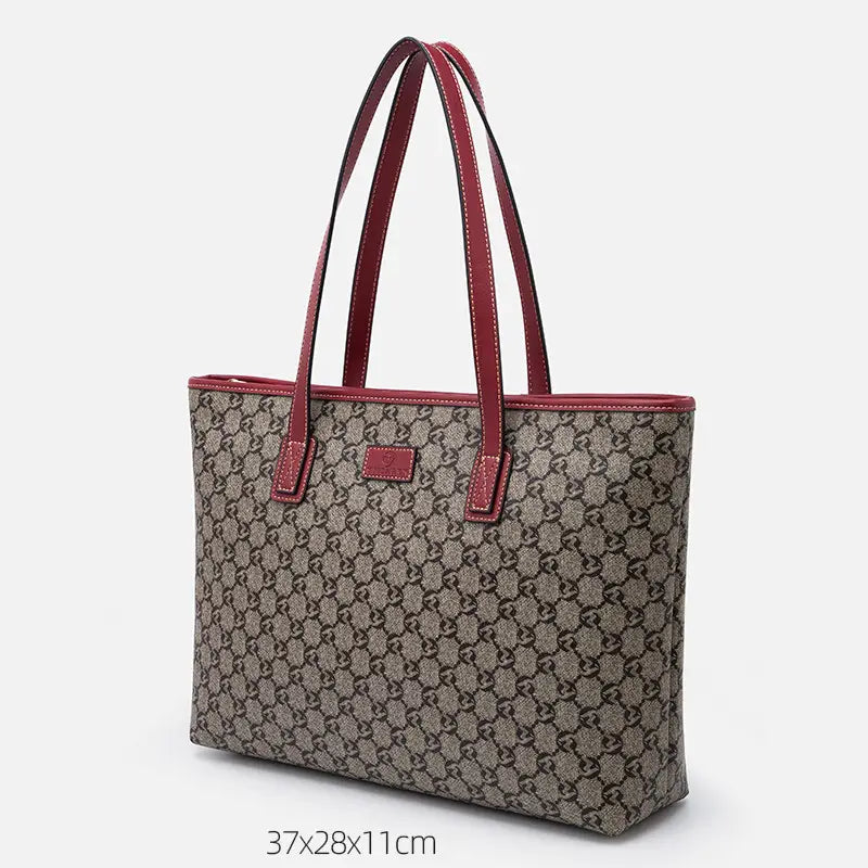 Women’s Large Capacity Genuine Leather Tote Bag