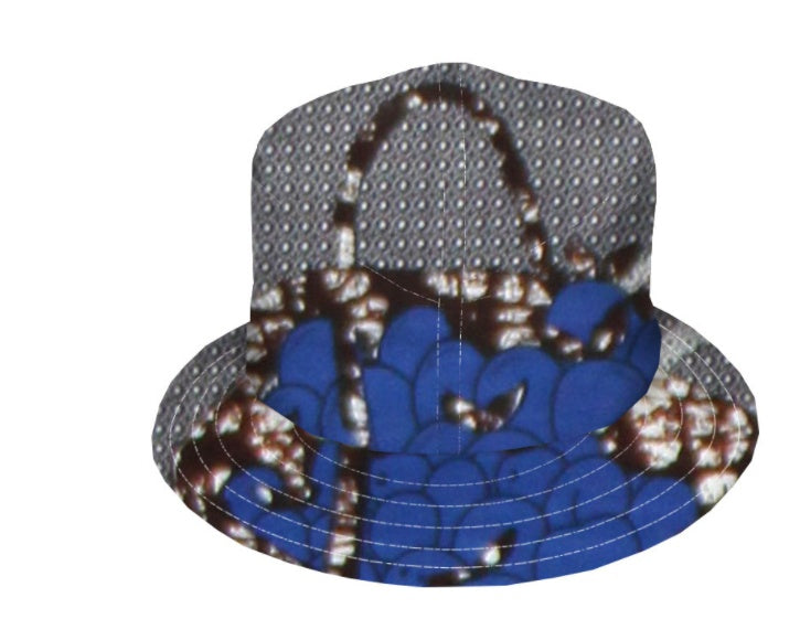 All cotton batik fisherman’s hat double side belt - One size / B