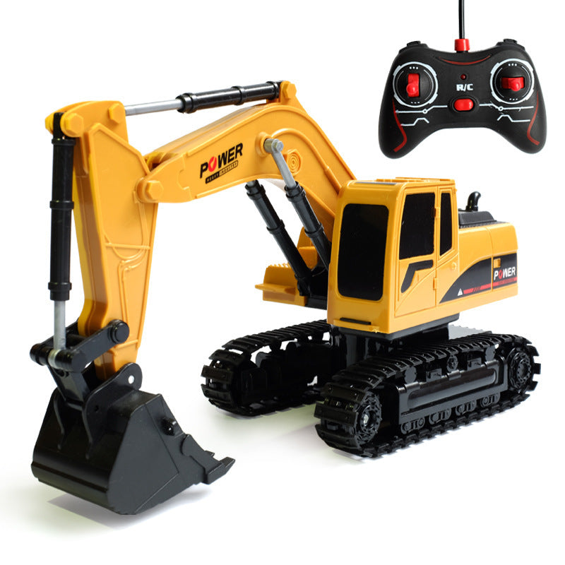 Remote control excavator - Black