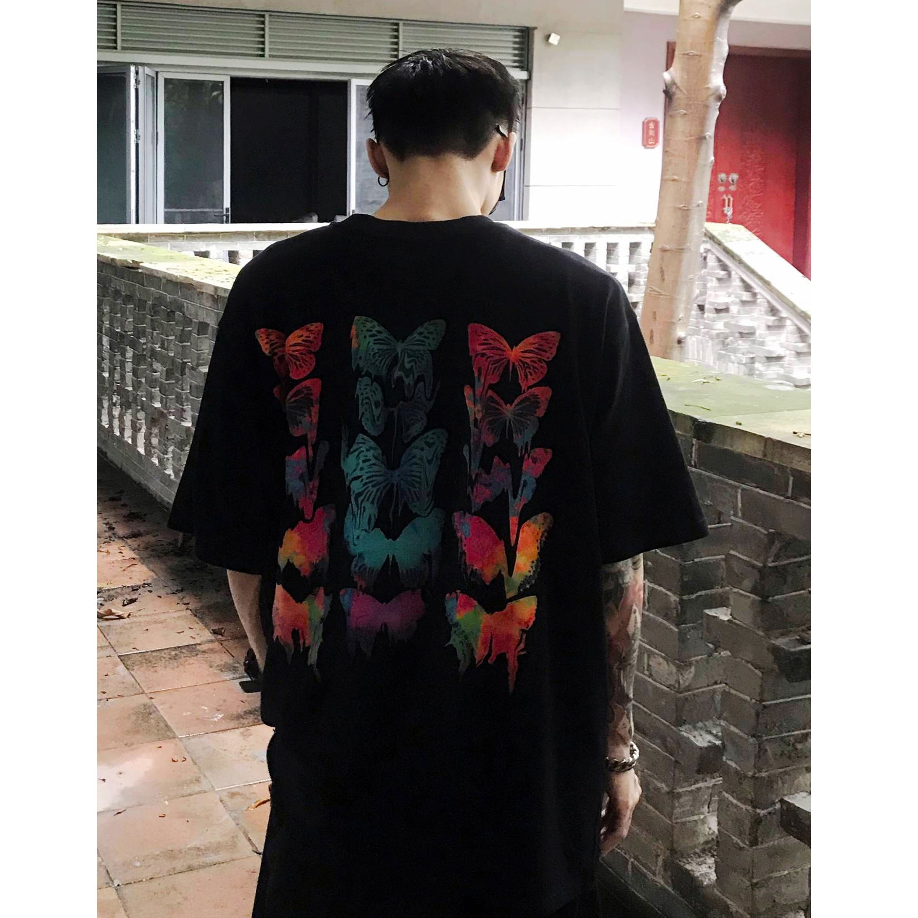 Short Sleeved Men’s T-shirt For Summer Thin And Loose Fit