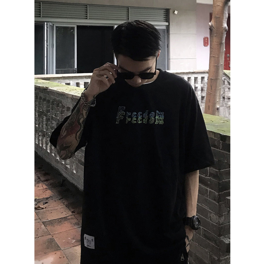 Short Sleeved Men’s T-shirt For Summer Thin And Loose Fit