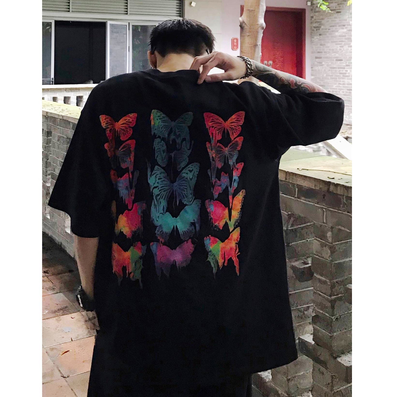 Short Sleeved Men’s T-shirt For Summer Thin And Loose Fit